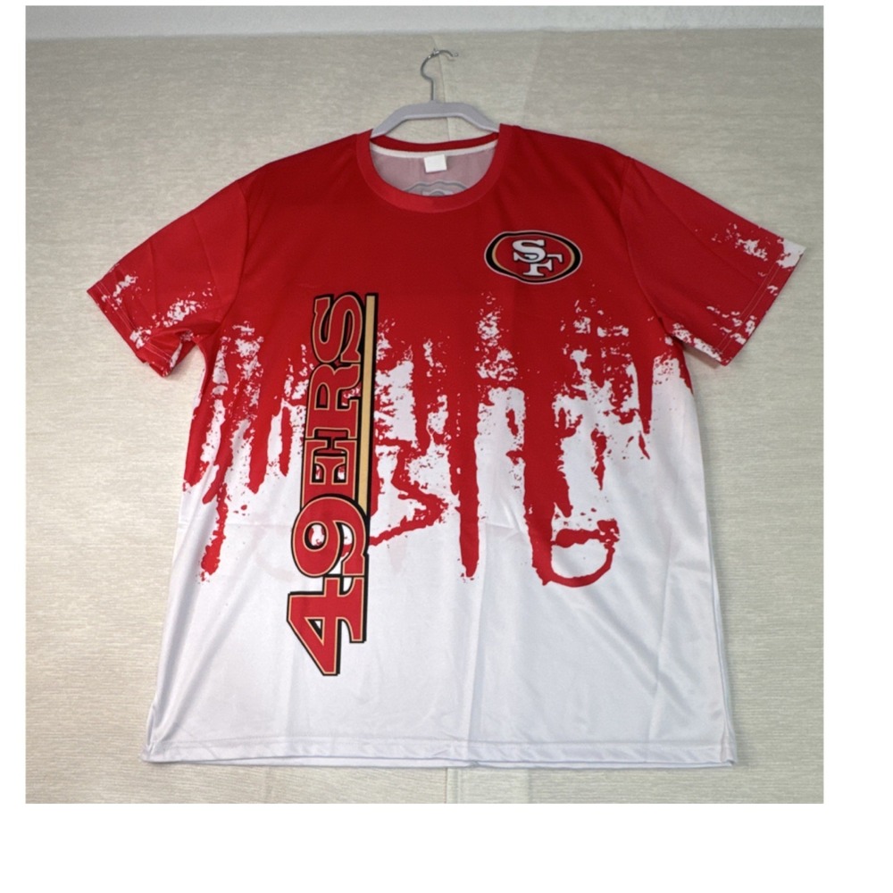 San Francisco 49ers NFL Shirt Red/White National Football League